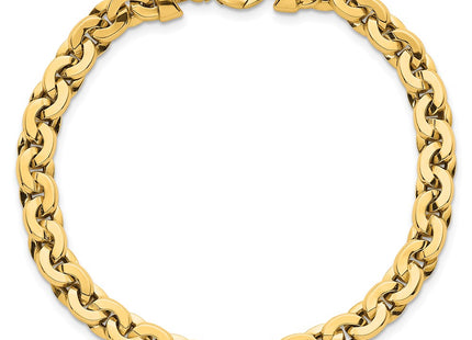 14K gold bracelet, further view