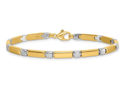14k Two-tone Bracelets Style SF3181 - Classique Jewelry Inc.