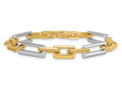 14k Two-tone Bracelets Style SF3185 - Classique Jewelry Inc.