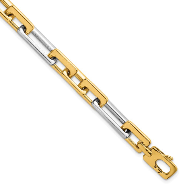 14k Two-tone Bracelets Style SF3185 - Classique Jewelry Inc.