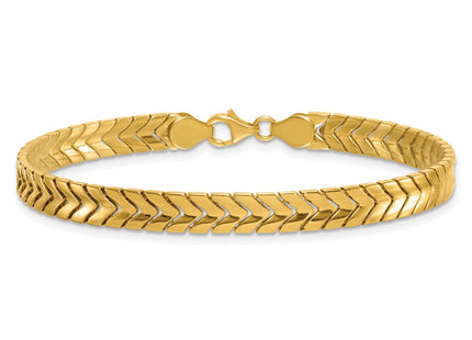14k Yellow Gold Bracelets Style SF3188 - Classique Jewelry Inc.
