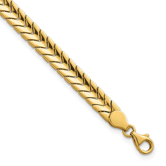 14k Yellow Gold Bracelets Style SF3188 - Classique Jewelry Inc.