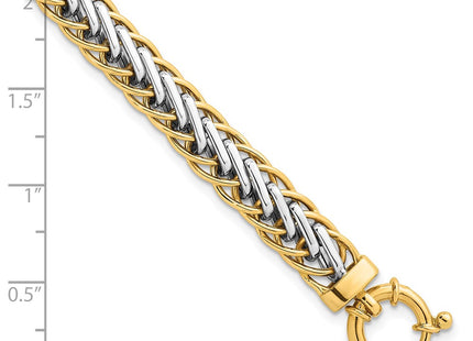 14k Two-tone Bracelets Style SF3189 - Classique Jewelry Inc.