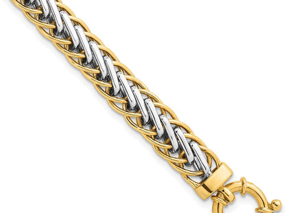 14k Two-tone Bracelets Style SF3189 - Classique Jewelry Inc.
