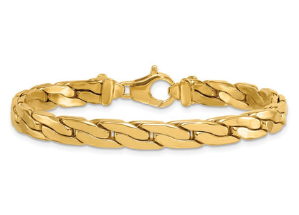 14K gold bracelet, another view