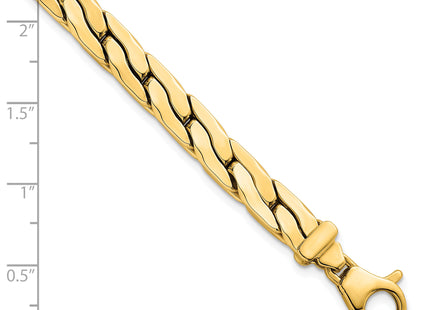 14k Polished Lightweight Fancy Link 7. Bracelet, 7.5 x 6.3mm