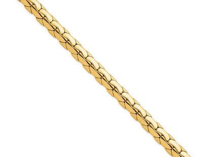 14k Polished Lightweight Fancy Link 7. Bracelet (Style SF3192-7.5)