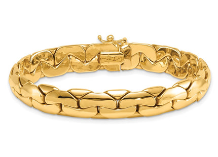 14k Yellow Gold Bracelets Style SF3192 - Classique Jewelry Inc.
