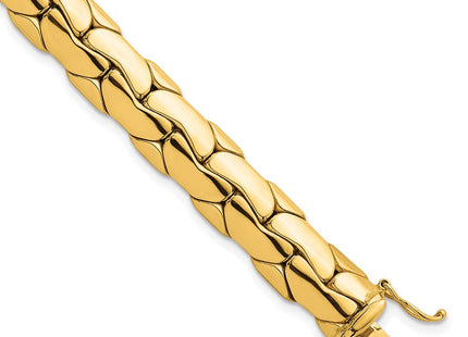 14k Polished Lightweight Fancy Link 7. Bracelet (Style SF3192-7.5)