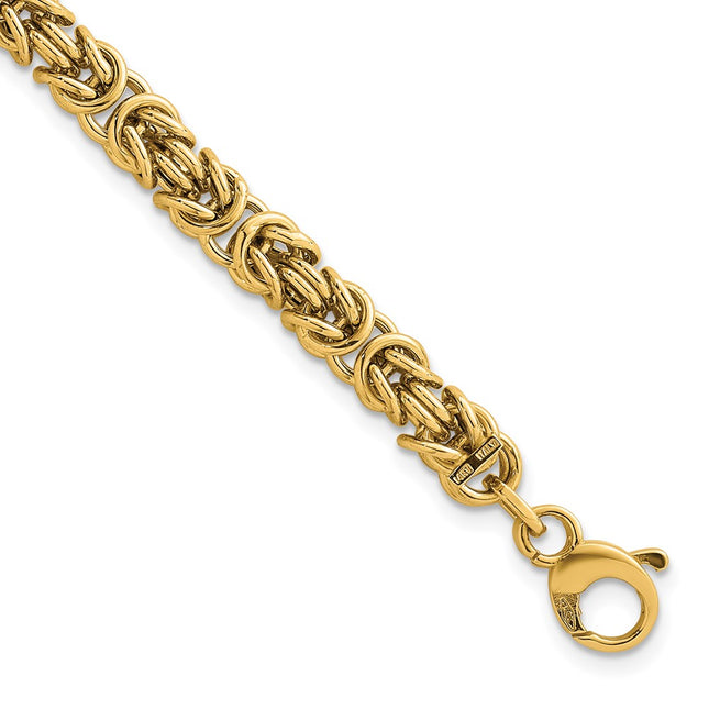 14k Yellow Gold Bracelets Style SF3196 - Classique Jewelry Inc.