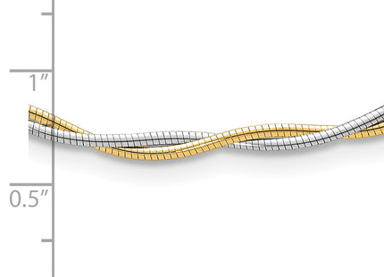 14k Two-tone Jewelry Style SF3198 - Classique Jewelry Inc.