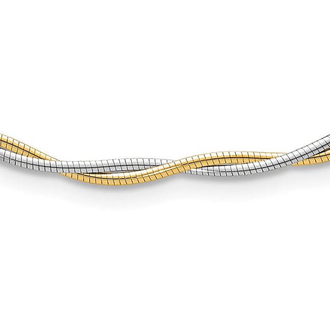 14k Two-tone Jewelry Style SF3198 - Classique Jewelry Inc.