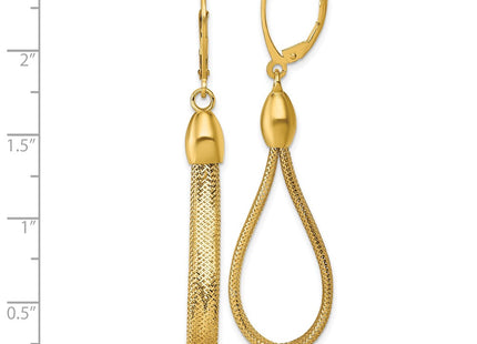 14k Yellow Gold Earrings Style SF3200E - Classique Jewelry Inc.
