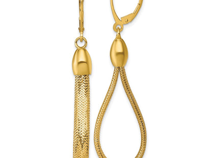 14k Yellow Gold Earrings Style SF3200E - Classique Jewelry Inc.