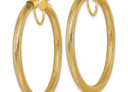 14k Yellow Gold Earrings Style SF3202E - Classique Jewelry Inc.