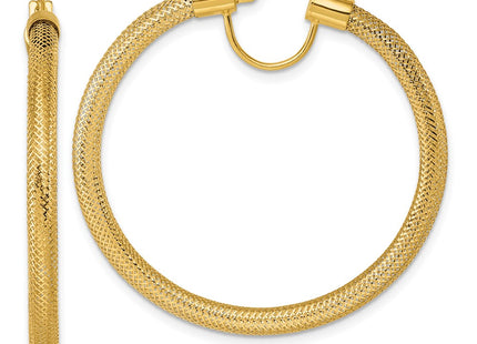 14k Yellow Gold Earrings Style SF3202E - Classique Jewelry Inc.