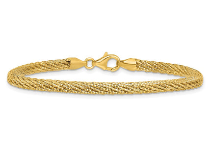 14k Yellow Gold Bracelets Style SF3204 - Classique Jewelry Inc.