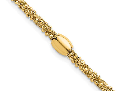14k Yellow Gold Bracelets Style SF3206 - Classique Jewelry Inc.