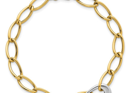 14k Two-tone Bracelets Style SF3217 - Classique Jewelry Inc.