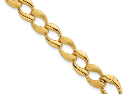 14k Yellow Gold Bracelets Style SF3219 - Classique Jewelry Inc.