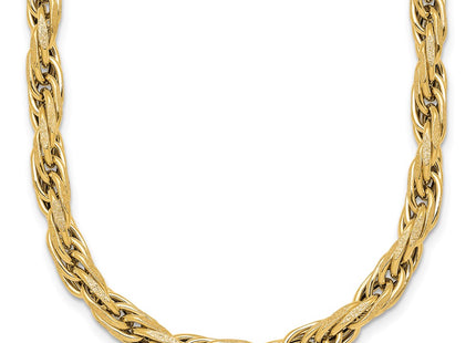 14k Yellow Gold Chain Necklaces Style SF3220 - Classique Jewelry Inc.