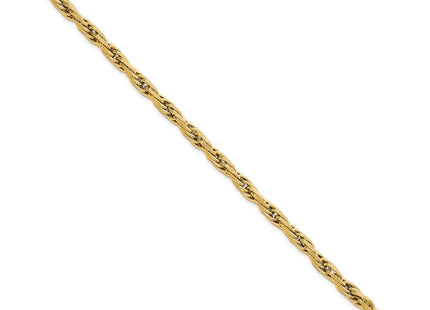 14k Yellow Gold Chain Bracelets Style SF3220 - Classique Jewelry Inc.