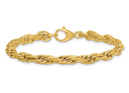 14k Yellow Gold Chain Bracelets Style SF3220 - Classique Jewelry Inc.