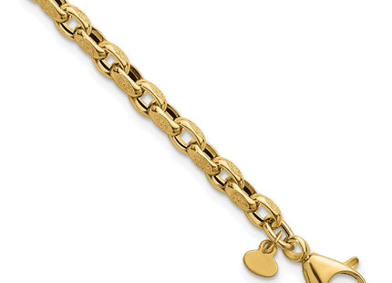 14k Yellow Gold Bracelets Style SF3223 - Classique Jewelry Inc.