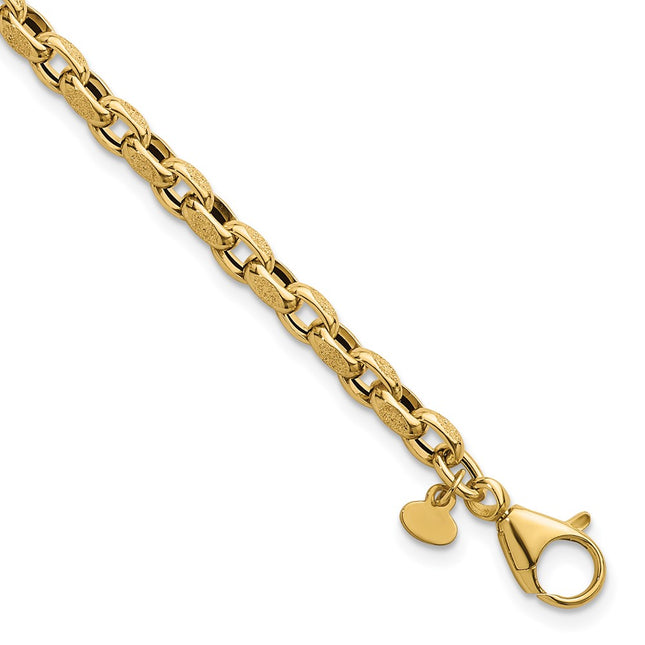 14k Yellow Gold Bracelets Style SF3223 - Classique Jewelry Inc.