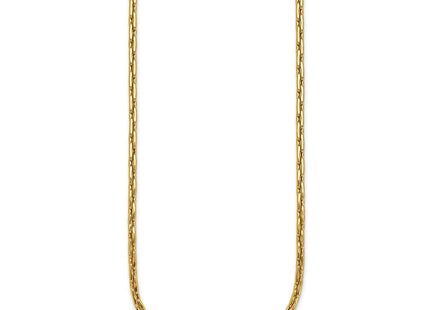 14K gold necklace, alternate view