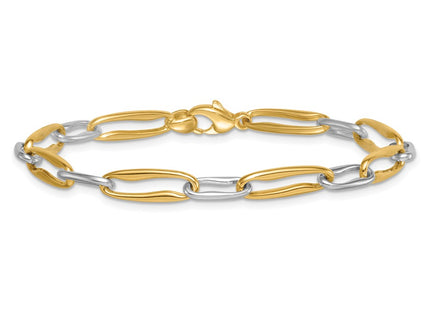 14k Two-tone Bracelets Style SF3234 - Classique Jewelry Inc.
