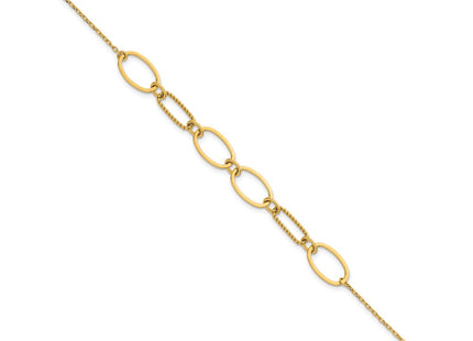14k Yellow Gold Bracelets Style SF3236 - Classique Jewelry Inc.