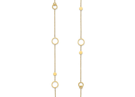 14k Yellow Gold Chain Necklaces Style SF3237 - Classique Jewelry Inc.
