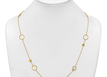 14k Yellow Gold Chain Necklaces Style SF3237 - Classique Jewelry Inc.