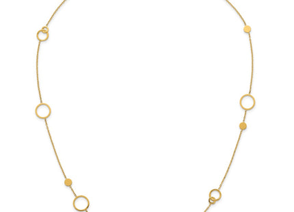 14k Yellow Gold Chain Necklaces Style SF3237 - Classique Jewelry Inc.