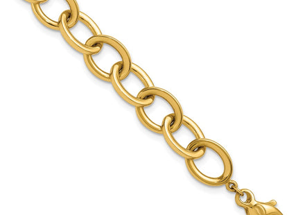 14k Yellow Gold Chain Bracelets Style SF3238 - Classique Jewelry Inc.