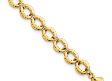14k Yellow Gold Bracelets Style SF3243 - Classique Jewelry Inc.