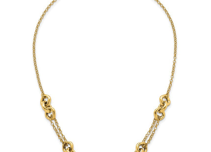 14K gold bracelet, further view