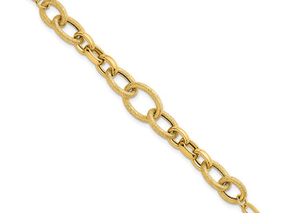 14k Yellow Gold Bracelets Style SF3246 - Classique Jewelry Inc.