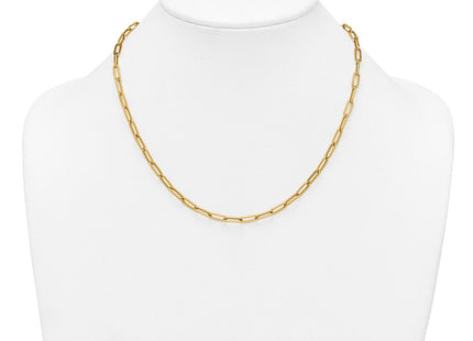 14K gold necklace, another view
