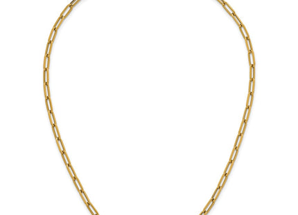 14K gold necklace, further view