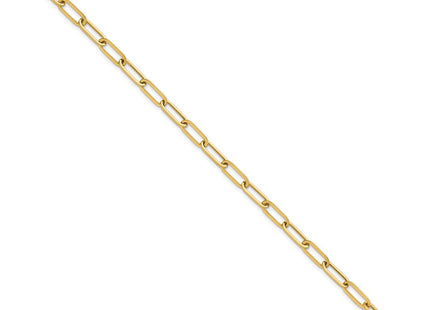 14k Polished Paper Clip Link 7. Necklace