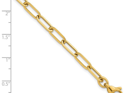 14k Polished Paper Clip Link 7. Necklace
