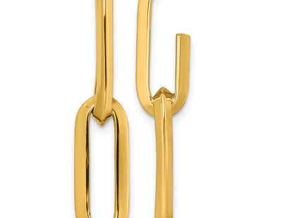 14k Yellow Gold Earrings Style SF3257E - Classique Jewelry Inc.
