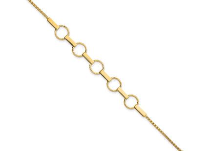 14k Yellow Gold Bracelets Style SF3260 - Classique Jewelry Inc.