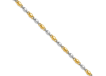 14k Two-tone Bracelets Style SF3264 - Classique Jewelry Inc.