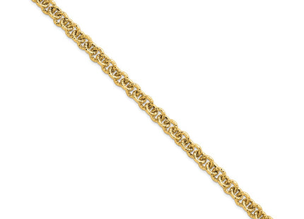 14k Yellow Gold Chain Bracelets Style SF3266 - Classique Jewelry Inc.