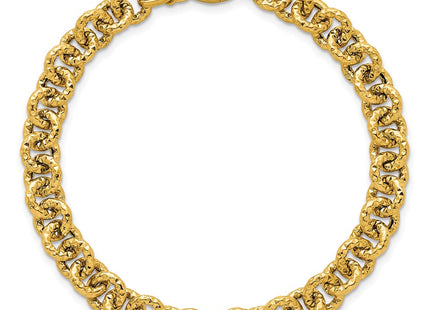 14k Yellow Gold Chain Bracelets Style SF3266 - Classique Jewelry Inc.