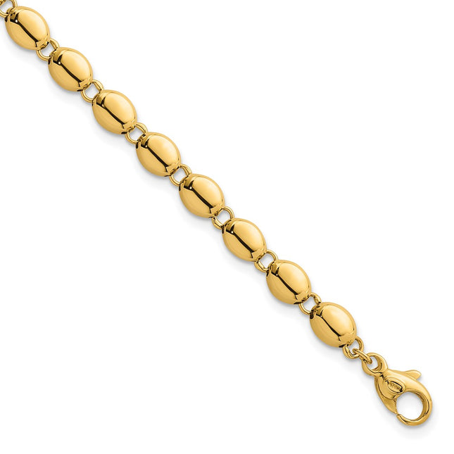 14k Yellow Gold Bracelets Style SF3271 - Classique Jewelry Inc.