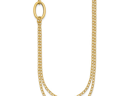14k Yellow Gold Chain Necklaces Style SF3287 - Classique Jewelry Inc.